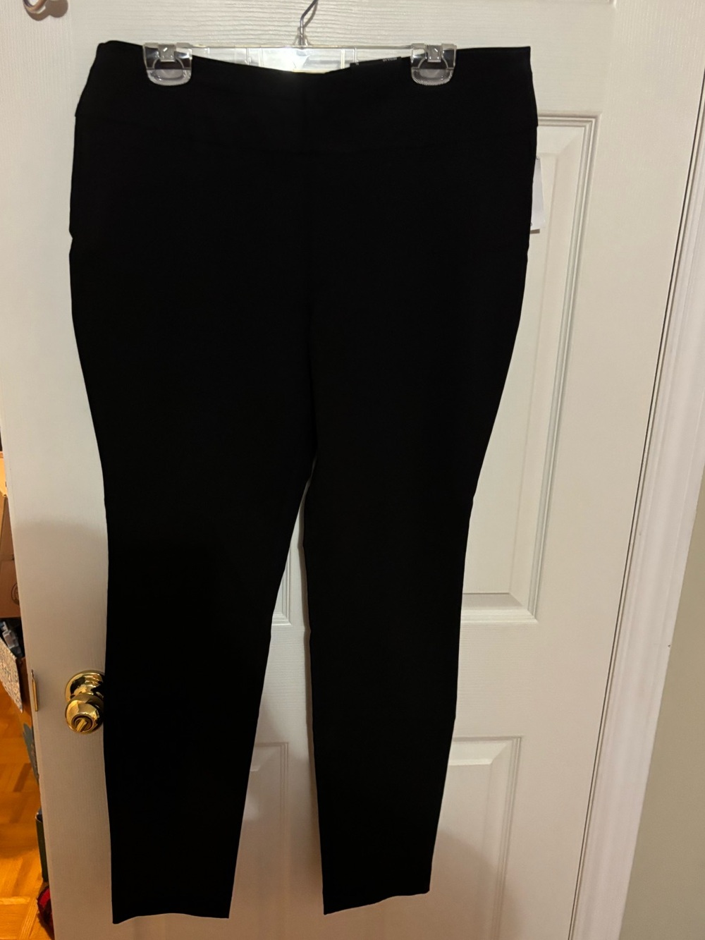 Ricki's Microtwill Super Slim Leg Pant Black XL